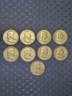 Franklin Half Dollar 90% Silver Coins!! (9) Coin Lot-Mixed Dates! Lot#117