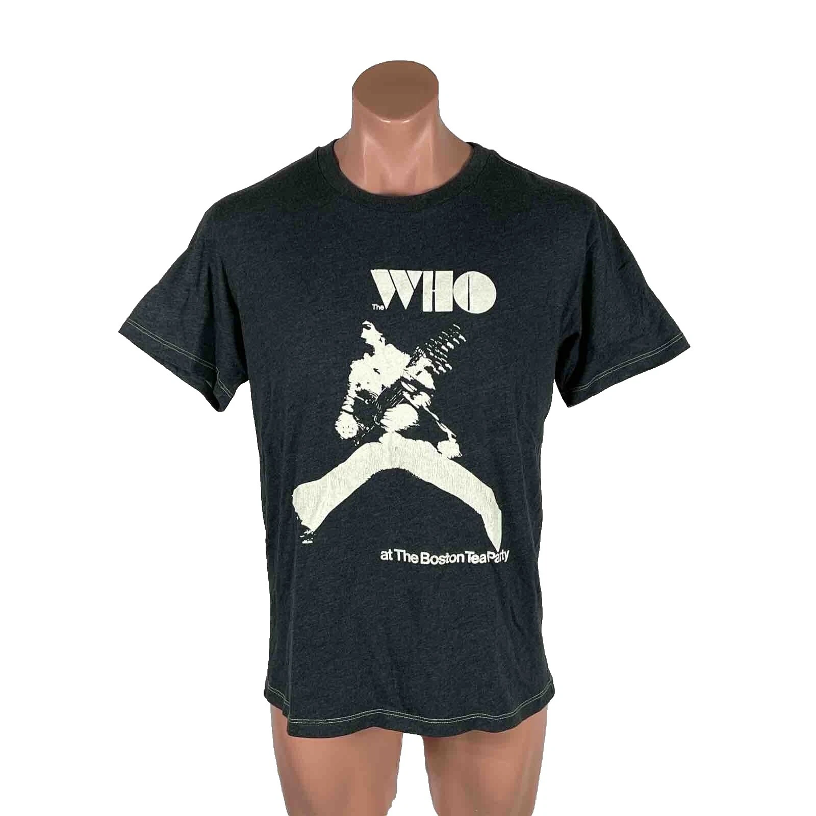 Black Regular 1960s Vintage T-Shirts for Men