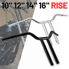 10/12/14/16" in MX-T Bars Handlebar For Harley Softail/Sportster Dyna Low Rider