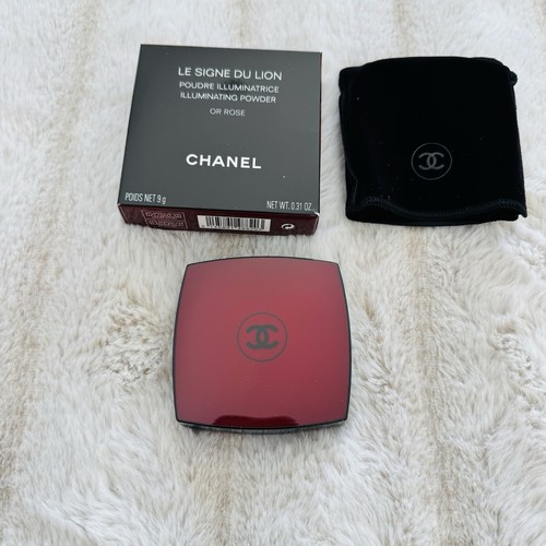 CHANEL Le Signe Du Lion illuminating Powder “OR ROSE” Limited Edition - Picture 3 of 7