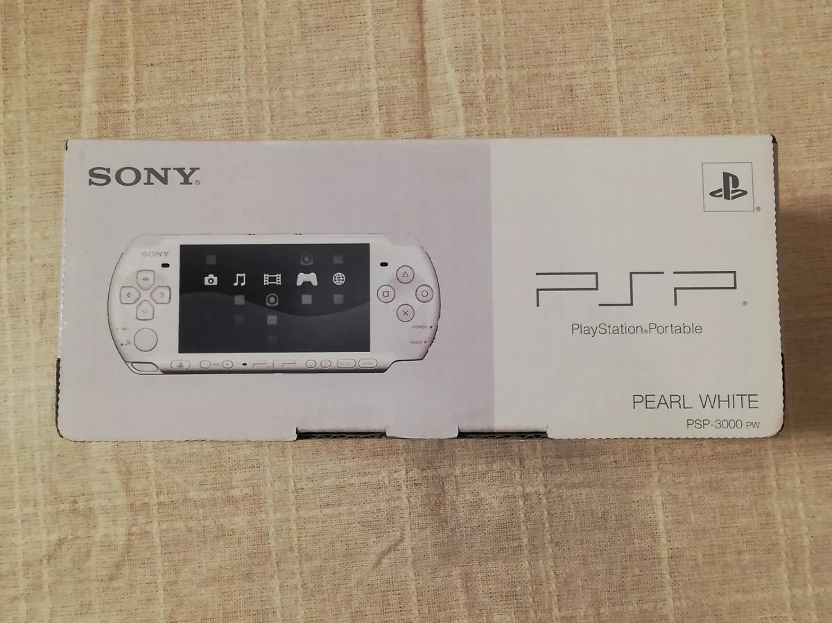 PSP Playstation Portable Pearl White (PSP - 3000PW) japan game