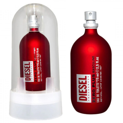 Diesel Zero Plus Masculine EDT Spray 2.5 oz, OLD, VINTAGE FORMULA