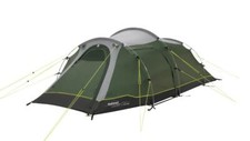 Outwell Earth 3 Plus Tunnel Tent - 3 Person Poled Camping Tent