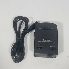 CANON CH-910 A DUAL BATTERY CHARGER, DC ADAPTER, POWER CORD