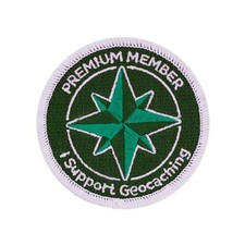 Premium Member Collection: Patch Iron-on Sew-on Geocaching