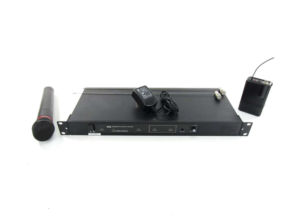 C0198 T audio-technica ATW-R190 & ATW-T190セット (1.9GHz デジタル
