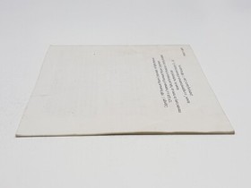 Top Gun The Second Mission Aut&eacute;ntico Original NES Nintendo Manual Solo