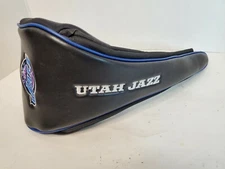 Utah Jazz Official NBA Magnetic Black Oversize Golf Club Driver Head Cover NEW