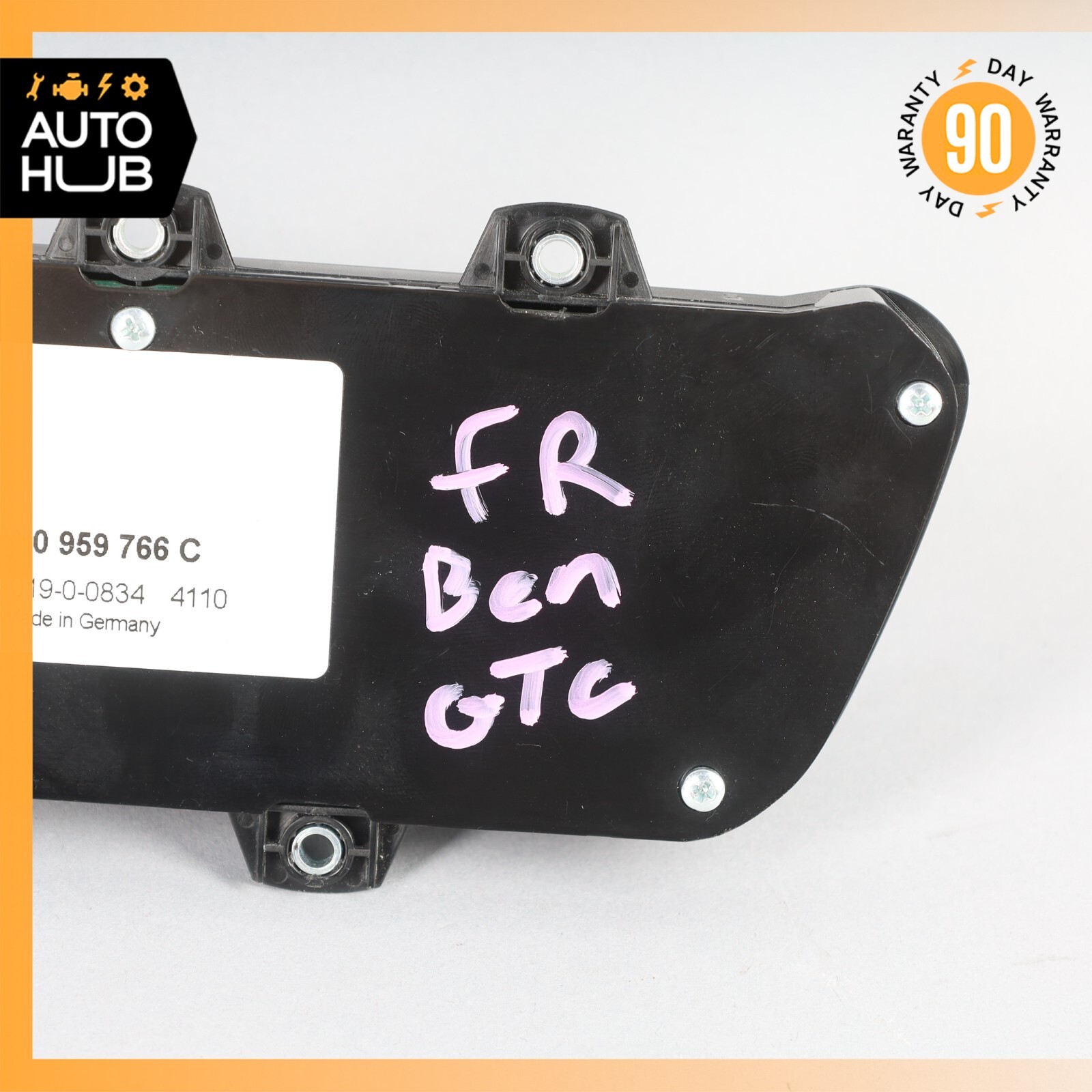 03-18 Bentley Continental GTC GT Front Right Seat Control Memory Switch OEM 59k