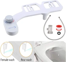 ✅ Bidet Fresh Water Spray Kit Non Electric Toilet Seat Attachment Cold Wash