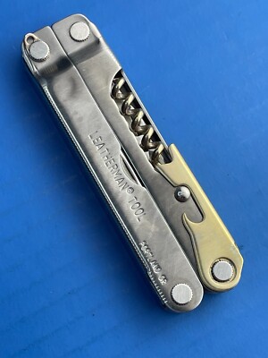Rare! Leatherman Flair Folding Multi-Tool Stainless Knife Pliers USA
