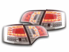 LED Rückleuchten Set passend für Audi A4 Avant 8E 04-08 chrom