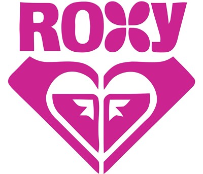 Roxy Surf Skateboard Shorts Clothing Decal Various Colors Vinyl Decal