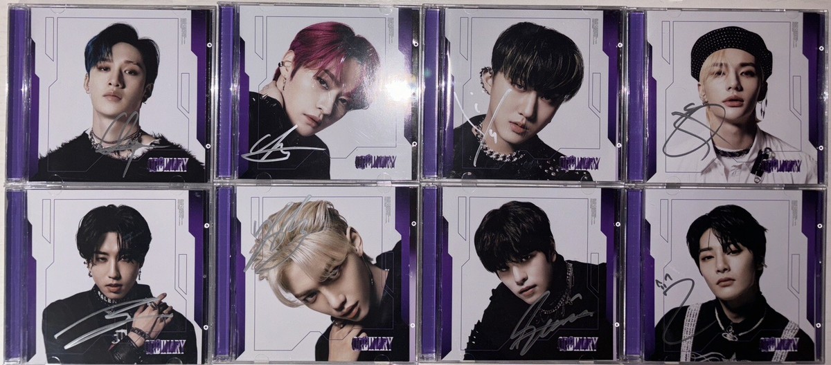 Stray Kids スキズ ODDINARY 全メンバー サイン入り アルバム STRAY KIDS [ODDINARY] All Member Autographed Signed Digipack Album