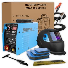 Sherman® MMA 160 Speedy Poste à souder Inverter soudage 140A ARC KIT de soudage
