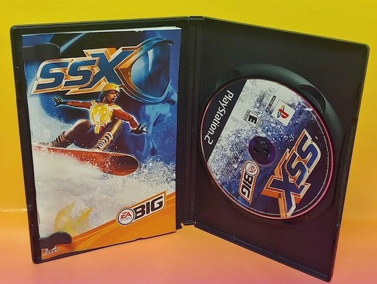 SSX EA Big Sports Snowboarding PS2 Playstation 2 Game Working