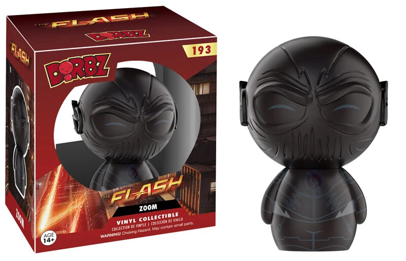 Funko Dorbz Black Flash ZOOM DC Comics Heroes Toy pop Figure Collectible - NEW