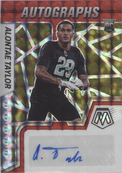 2022 Panini Mosaic Alontae Taylor #RAM-AT - 1 of 2