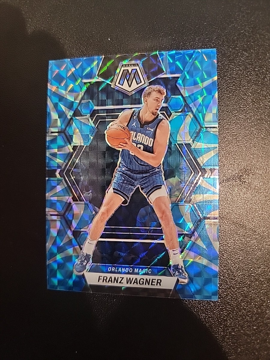 2022-23 Panini Mosaic Reactive Blue Mosaic Prizm Franz Wagner #39 