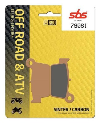 SBS 790SI SINTERD REAR BRAKE PAD FOR ZERO XU ZF5.7 - 2013 