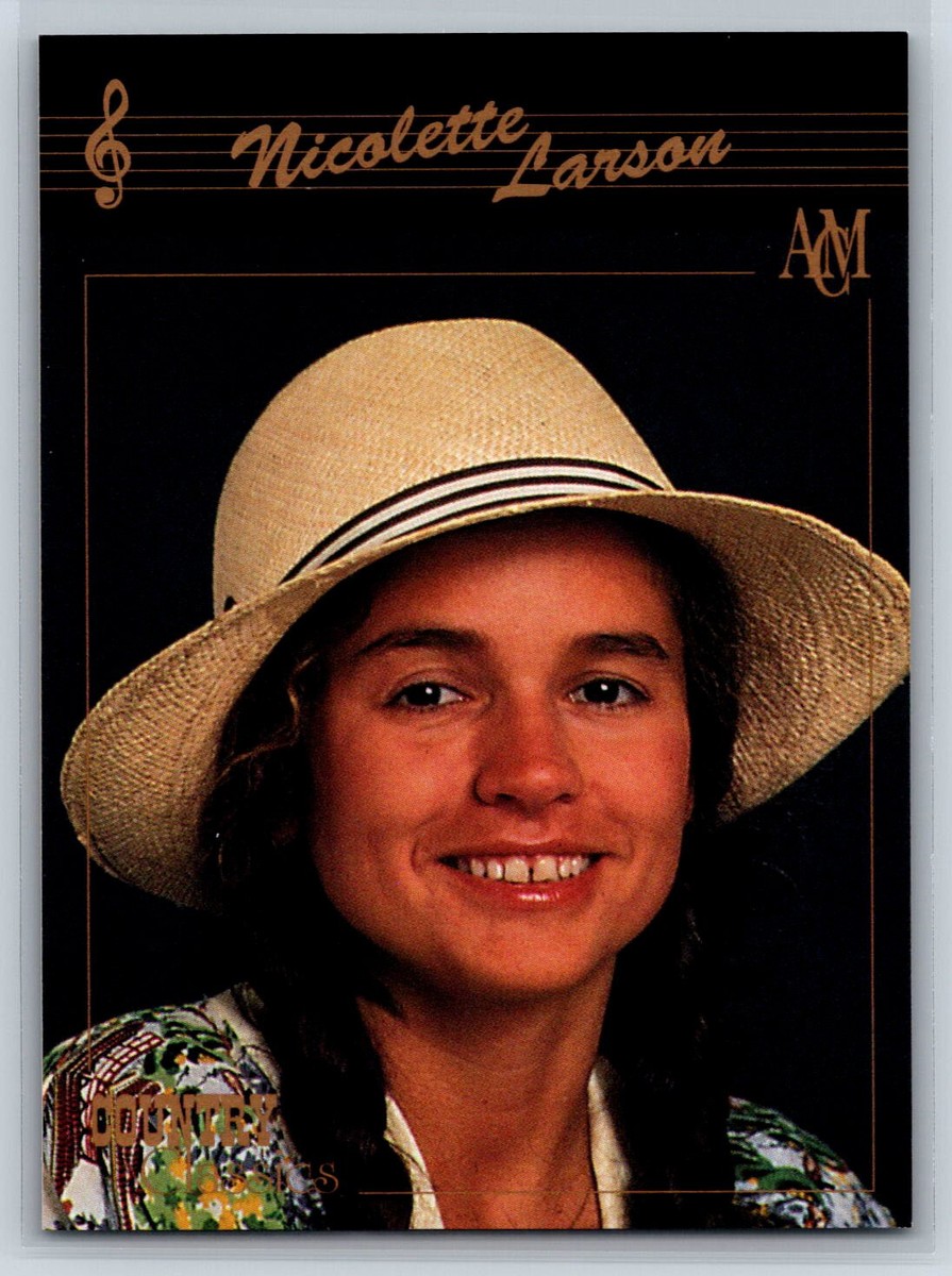 1992 Collect-A-Card Country Classics Nicolette Larson #74 | eBay
