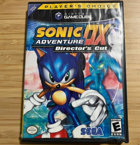 Sonic Adventure DX: Director's Cut (GameCube) Case and Manual Only NO GAME