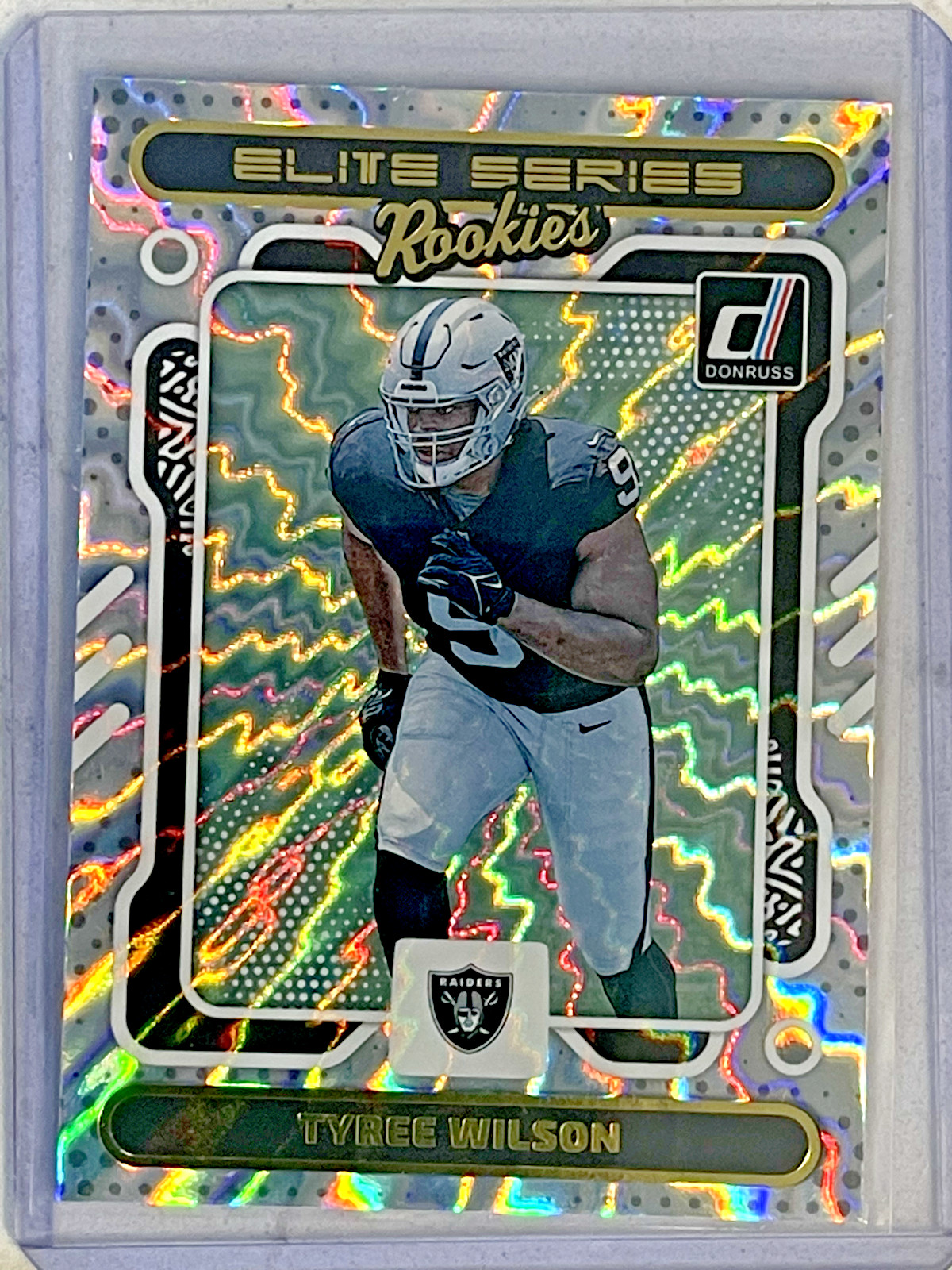 2023 Donruss Tyree Wilson Elite Series Rookies RC #3 Raiders