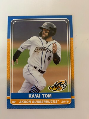 Ka' Ai Tom 2019 Akron Rubber Ducks Team Card