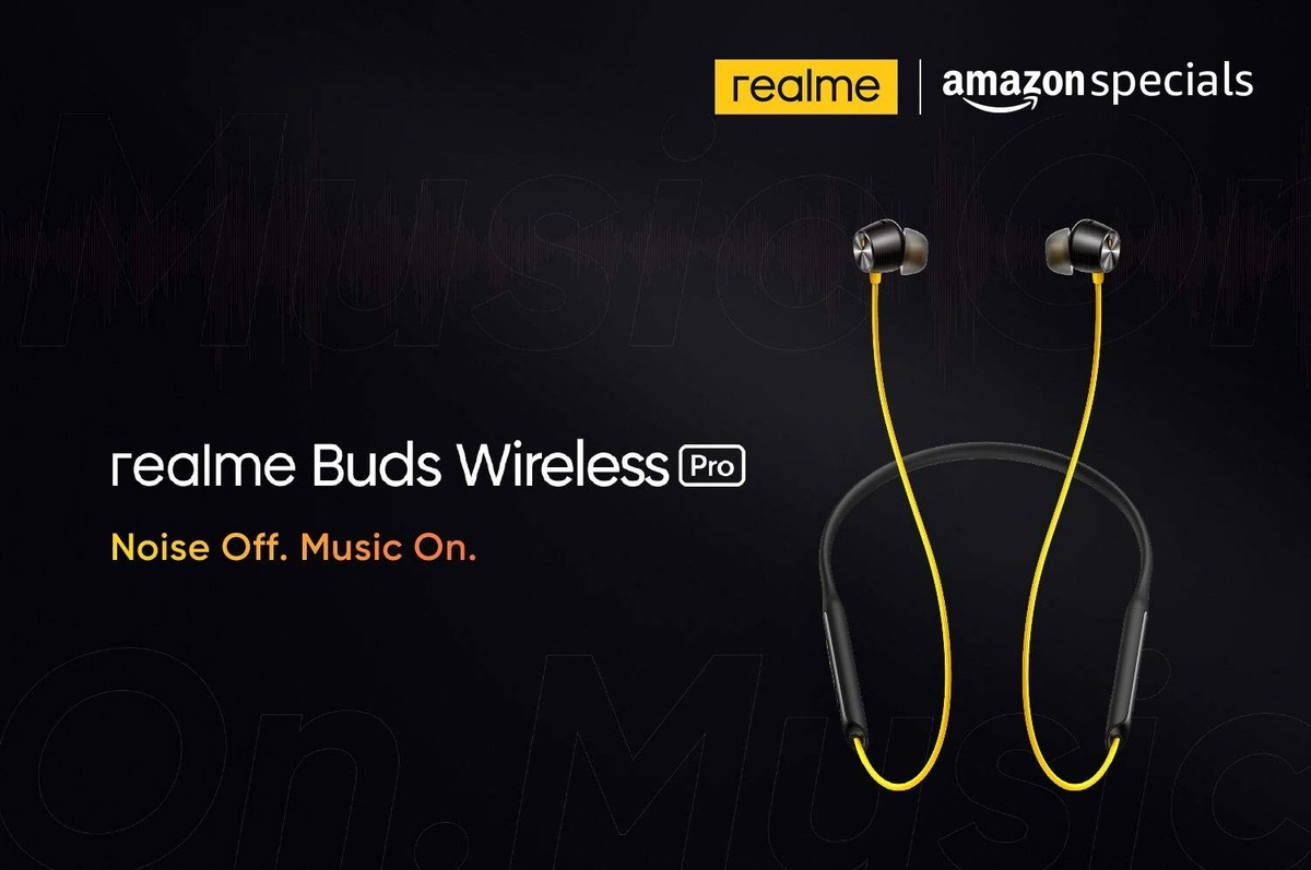 realme Buds Wireless Pro with Active Noise Cancellation (ANC