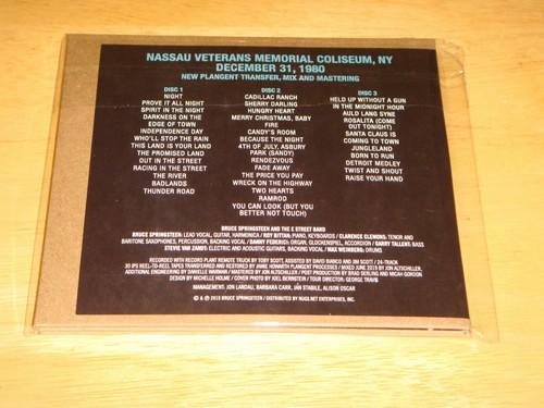 Bruce Springsteen LIVE 12/31/1980 Nassau Coliseum New York THE RIVER 3CD - REMIX - Picture 5 of 10