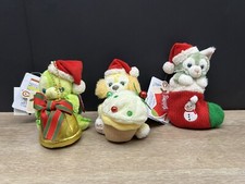 Duffy Friends Olu Mel CookieAnn Gelatoni Tokyo Disney Resort Christmas Plush Lot