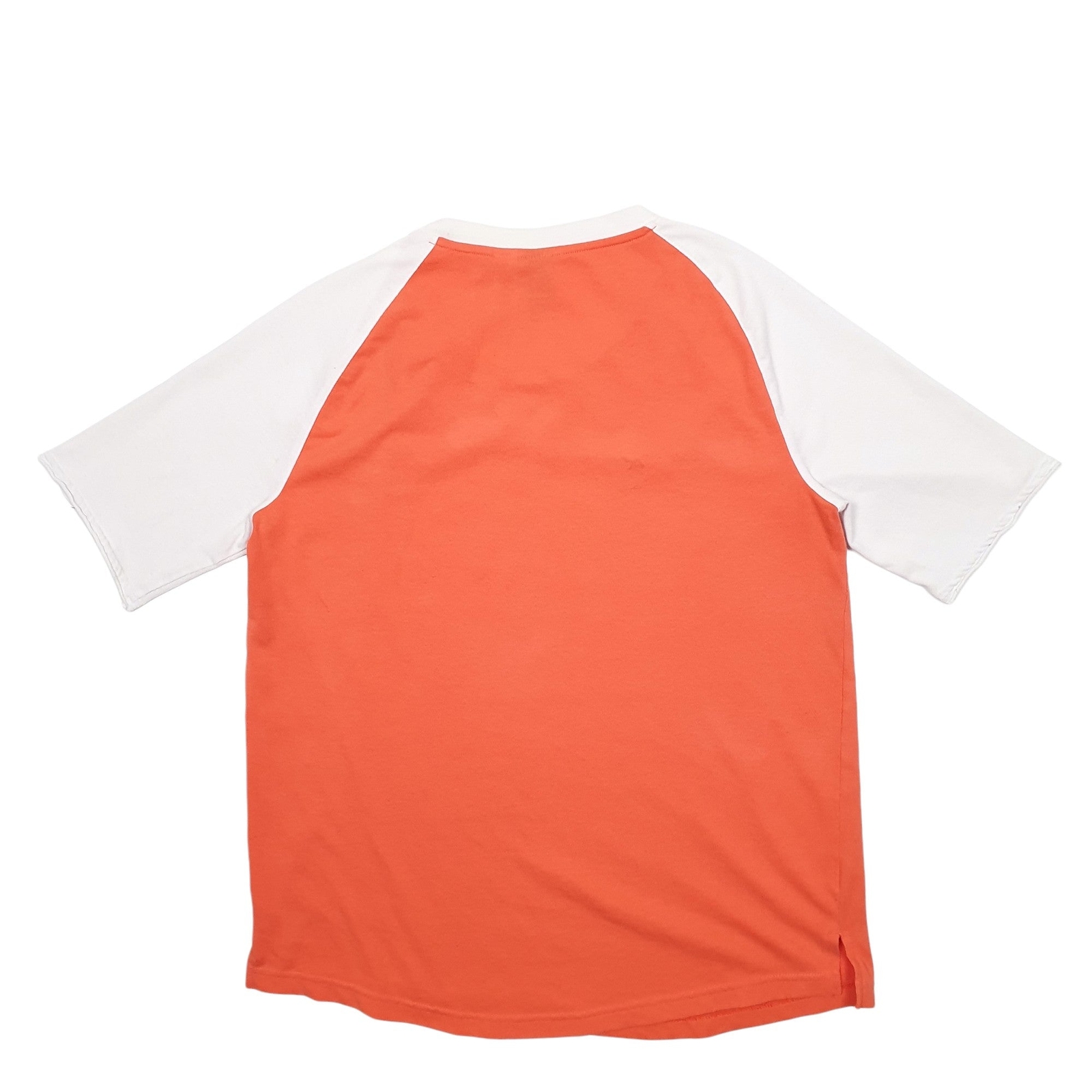 ADIDAS Orange T Shirt Tee Short Sleeve Cotton Blend Womens S image 2