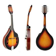 Fashion Professional A Style Elegant Mandolin with Guard Board Sunset Popular US