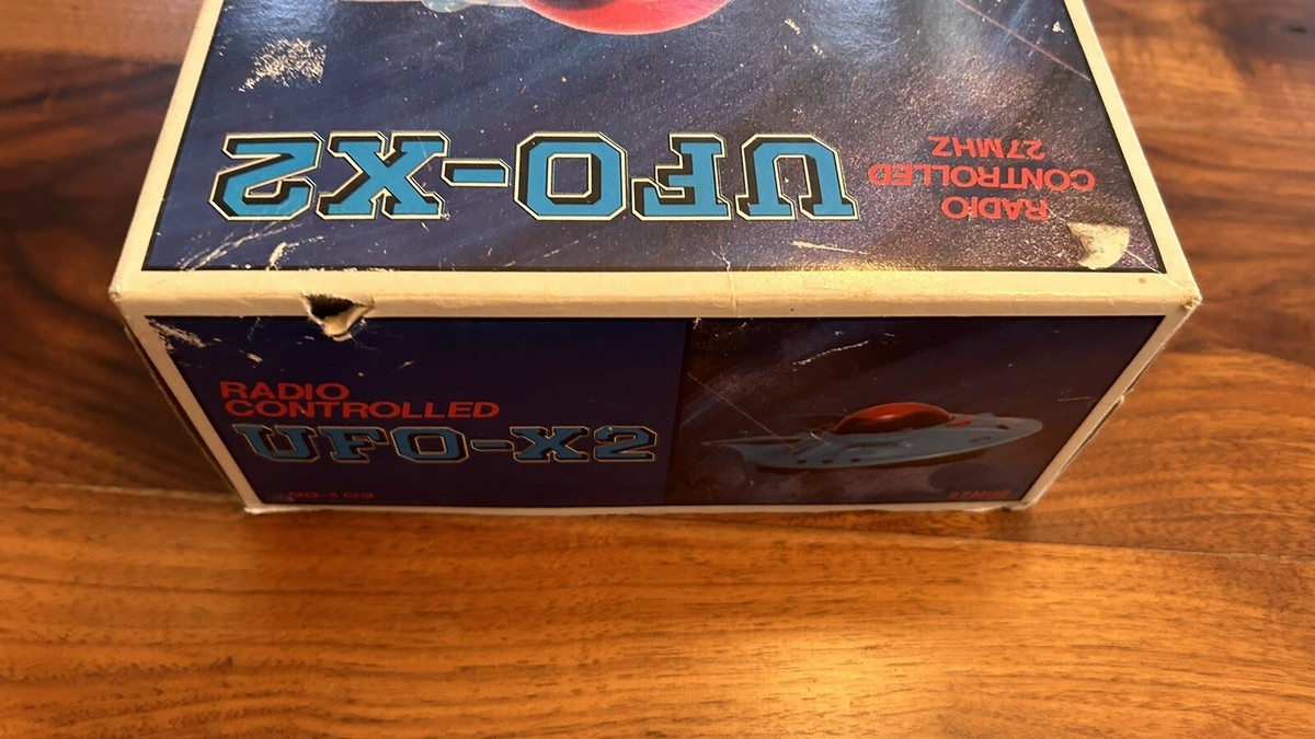 Vintage Radio / Battery Operated UFO X2 In Original Box | eBay