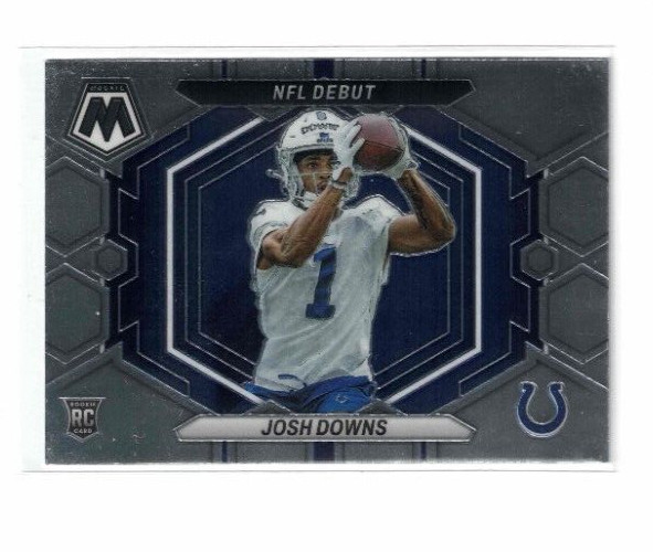 Josh Downs Rookie RC 2023 Panini Mosaic Silver NFL Debut #ND-15 BG6 Colts