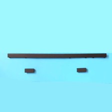 LCD Hinge Cover Strip Cap Set 5CB0Q96492 for Lenovo Yoga 730 15IKB Gray