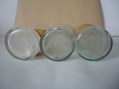 Mini Bouteilles Vides Sanpellegrino Bitter – Anciennes – Verre 10 CL – Lot
