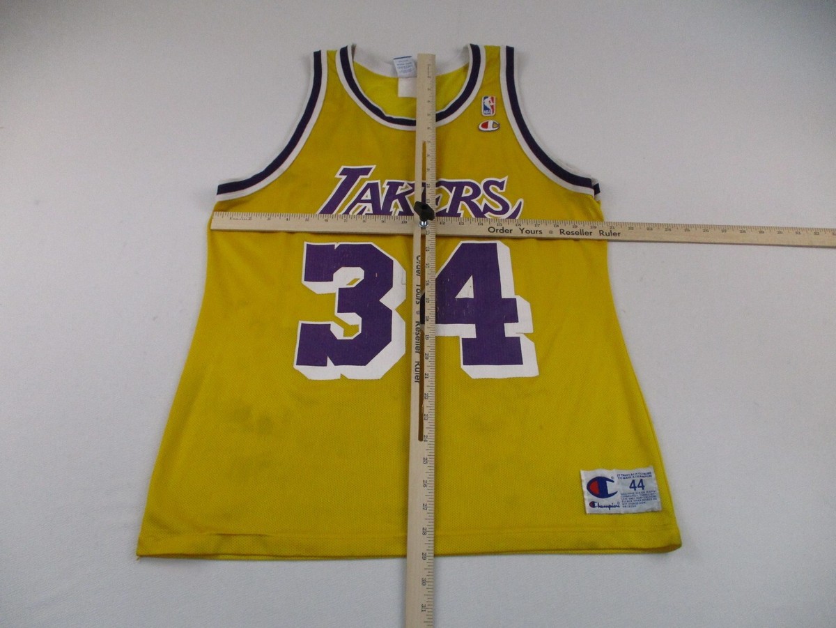 Vintage Champion Los Angeles Lakers Shaquille O'Neal Shaq