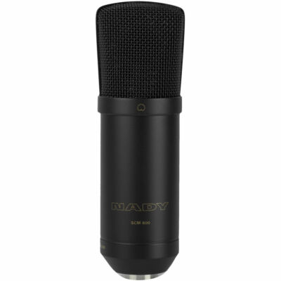 Nady - SCM-800 - Large Diaphragm Studio Condenser Microphone - Black