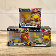 Friends TV Series RACHEL CHANDLER PHOEBE TUBBZ Cosplaying Duck Collectibles NEW
