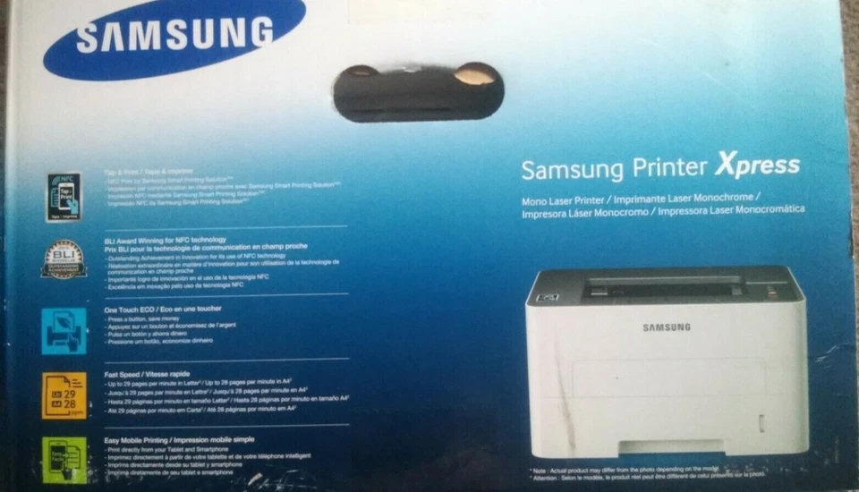 Brand New Samsung Xpress SL-M2830DW Monochrome laser Printer  - Image 4 of 4