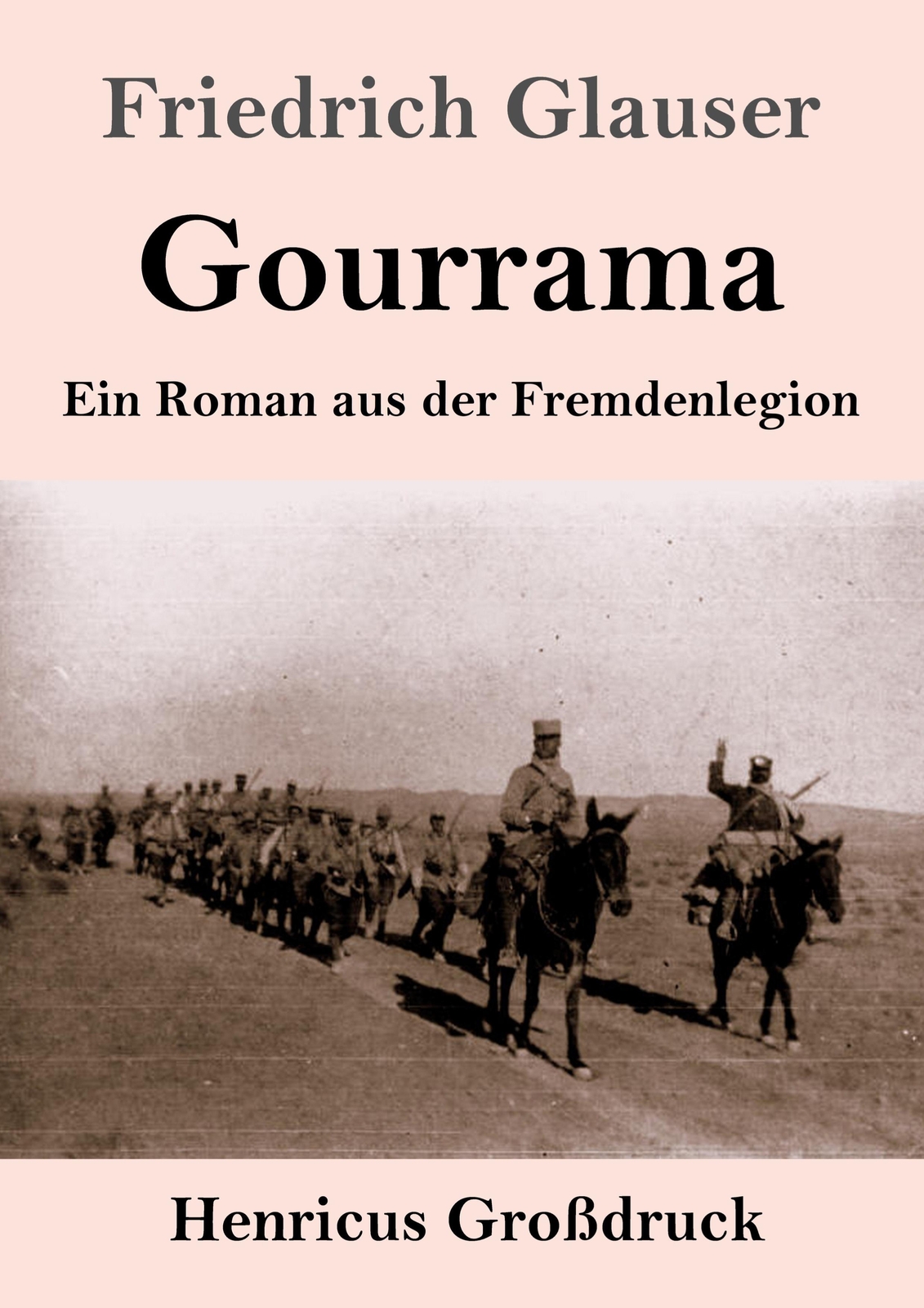 Thumbnail - Gourrama (großdruck) | Friedrich Glauser | Ein Roman Aus Der