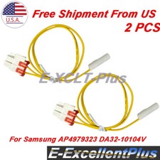 2 Refrigerator Temperature Sensor DA32-10104N For Samsung AP4979323 DA32-10104V