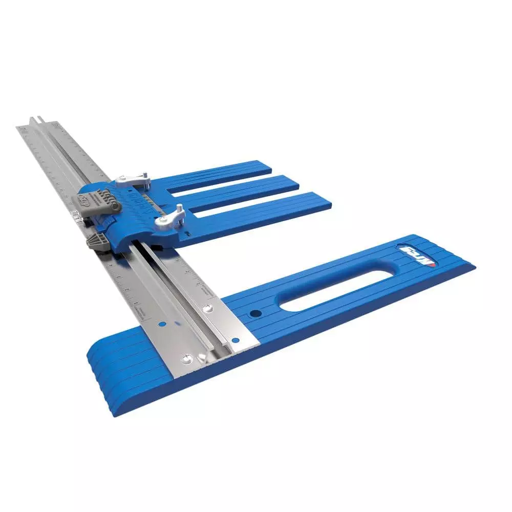 Skill saw online track system