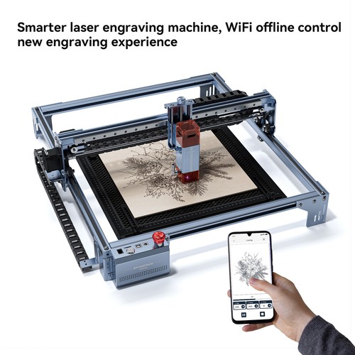 Atomstack A10 V2 12W Laser Engraver 24000mm/min Wifi USB Fr Carving Cutting M9B1 - Picture 4 of 12