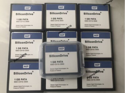 10PCS SiliconDrive WD PATA 1GB COMPACTFLASH CF CARD