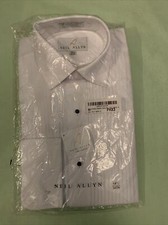 Neil Allyn 951-070 Men's Tuxedo Shirt Lay Down Collar Button Up Dress Shirt