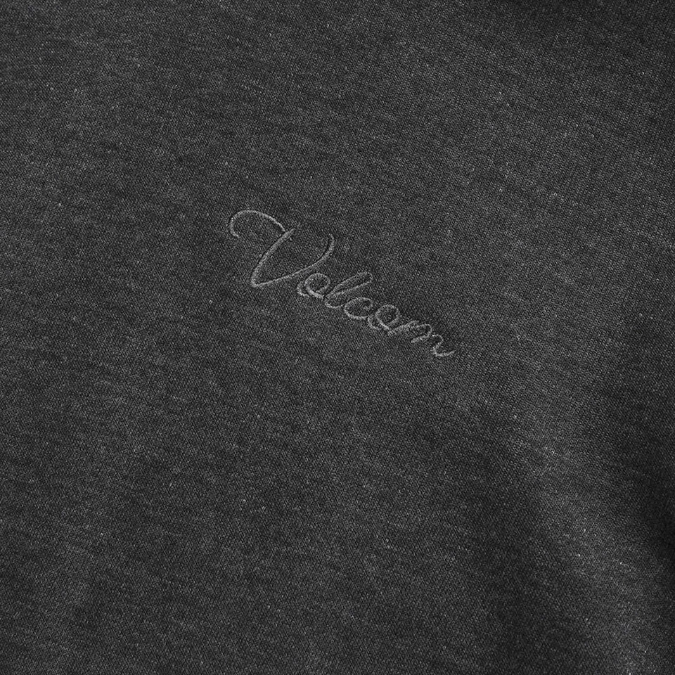 Volcom Tower Fleece Damen Hoodie Sudadera Pullover Hoody Negro - Imagen 4 de 4