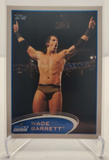 2012 Topps WWE #44 Wade Barrett wrestling card