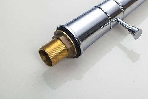 Montaje en cubierta cocina brazo oscilante olla relleno fregadero grifo mezclador orificio único cromado - Imagen 5 de 12
